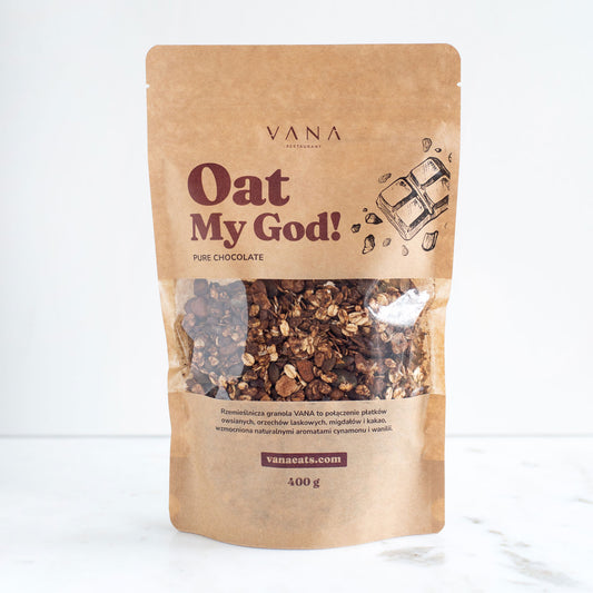 Granola Oat My God! by VANA - Pure Chocolate (400g)